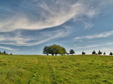 Clouds over the hillの写真素材