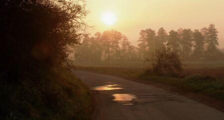 Morning in the Highlandsの写真素材