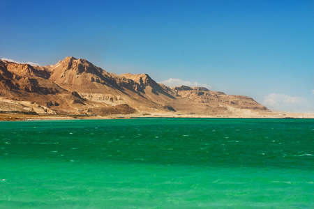 South of the Dead Sea in Septemberの写真素材