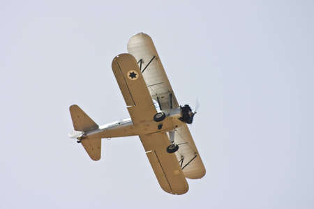 appearance of the biplane on air holiday