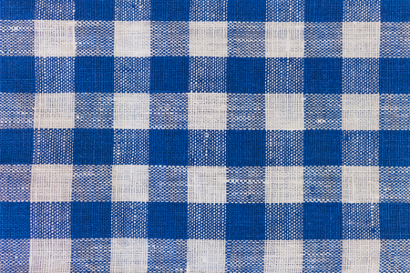 texture of blue linen cotton cloth