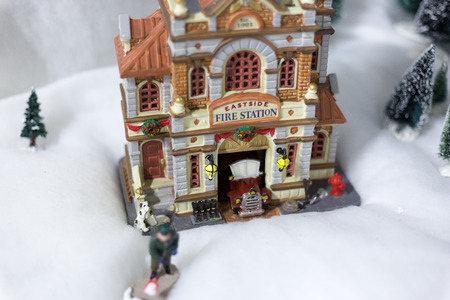 MINSK, BELARUS - OCTOBER 10, 2017: NEW YEAR AND CHRISTMAS FURNITURE TOY AND SOUVENIRS SHOPのeditorial素材