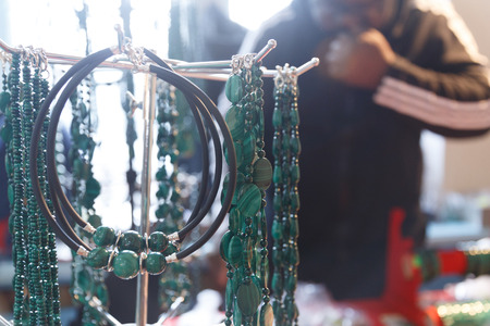 MINSK, BELARUS - DECEMBER 5, 2017: OPEN EXHIBITION-FAIR OF ORNAMENTS IN THE BELARUS STATE UNIVERSITYのeditorial素材