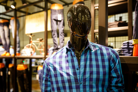 mannequins ( dummies) in modern storeの写真素材