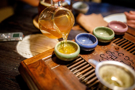 Shen Puer tea brewing process, tea ceremony