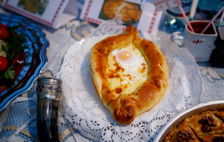 national cuisine of Georgiaの写真素材