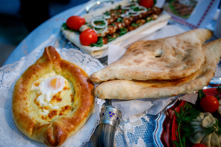 national cuisine of Georgiaの写真素材