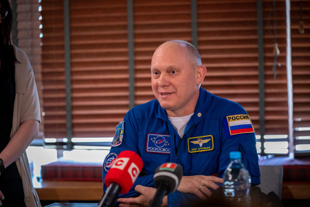 MINSK, BELARUS - 1 MARTH, 2019: Russian cosmonaut Oleg Artemyevのeditorial素材