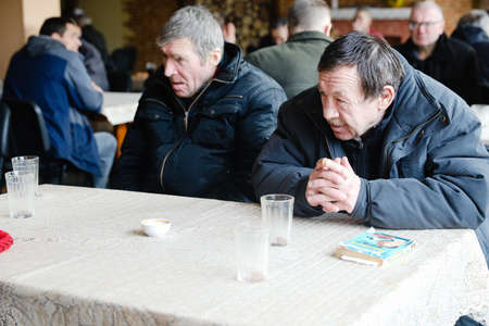 MINSK, BELARUS - February 25, 2020: homeless shelterのeditorial素材