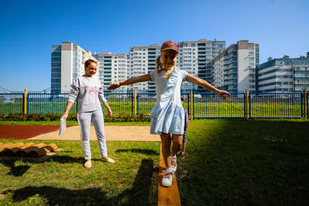 MINSK, BELARUS - 1 MARCH, 2020: little children in kindergartenのeditorial素材
