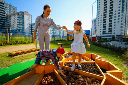 MINSK, BELARUS - 1 MARCH, 2020: little children in kindergartenのeditorial素材