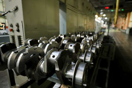 MINSK, BELARUS - 18 FEBRUARY, 2022: car engine factoryの写真素材