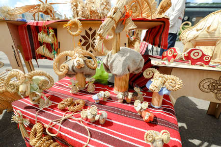 MINSK, BELARUS - 18 FEBRUARY, 2022: folk culture festivalの写真素材