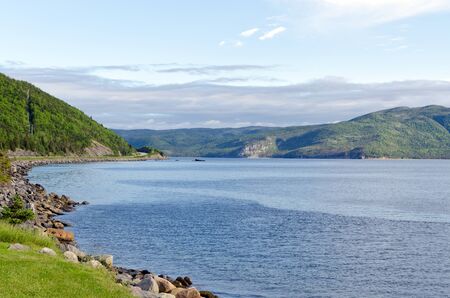 Beach in Gros Morne National Park, Newfoundlandの写真素材