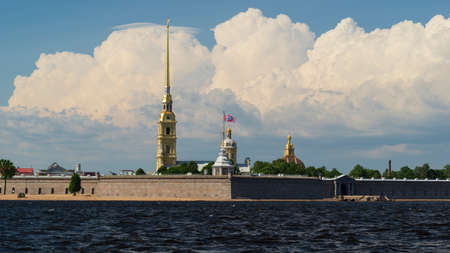 St Petersburg, Russia-June 2020: Peter and Paul fortress.のeditorial素材