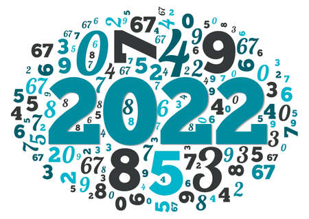 New 2022 year word cloud