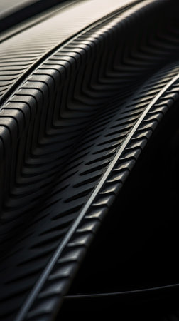 Carbon aerodynamic tuning parts. CFRP structure.の素材