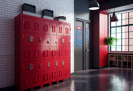 luxury and very clean dressing room in european style, ai generativeの素材