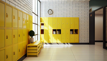 luxury and very clean dressing room in european style, ai generativeの素材