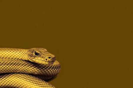 Venomous Viper - Reptile Snake Photo Series, ai generativeの素材