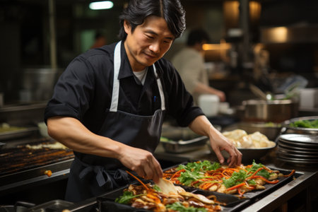 Top view of a Thai street food ,The market in Thailand is full of food. And will sell on the street,street food thailandの素材