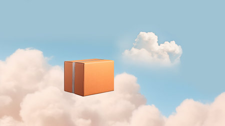 White gift box with shining pink ribbon bow on pink background with mockup gift card. Gift or holiday concept. Mothers Day, birthday wedding or St Valentines day banner with copy spaceの素材