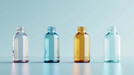 Cosmetic shampoo dispenser bottle mock-upの素材