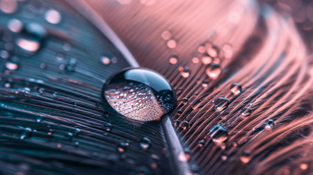 Colorful feathers, chicken feathers background texture.の素材