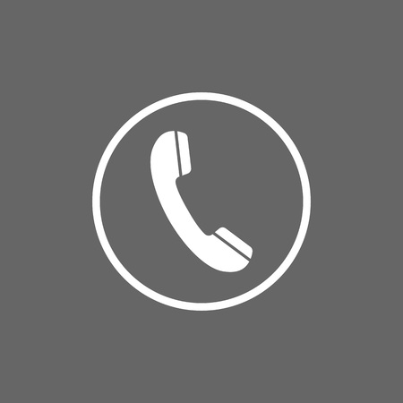 Phone icon, sign Handset Vector illustrationのイラスト素材