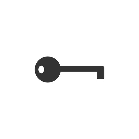 Access, key icon Vector illustration flatのイラスト素材