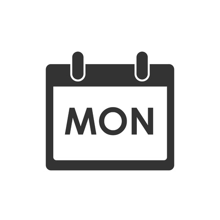 Vector illustration, flat design. Calendar day eventのイラスト素材