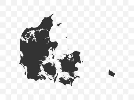 map on transparent background. Vector illustration.のイラスト素材