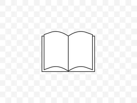 Vector illustration, flat design. Book education iconのイラスト素材