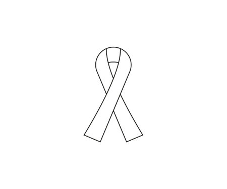 Vector Awareness ribbon, breast cancer ribbonのイラスト素材