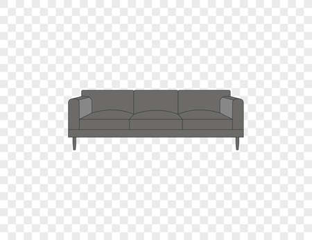 Vector illustration. Armchair sofa furniture iconのイラスト素材