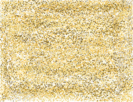 Vector illustration. Vector gold glitter backgroundのイラスト素材