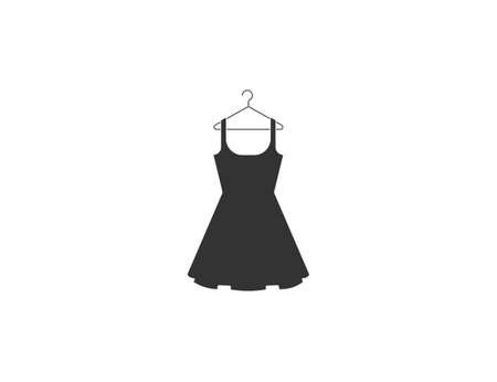 Dress, female dress, skirt icon. Vector illustration.のイラスト素材