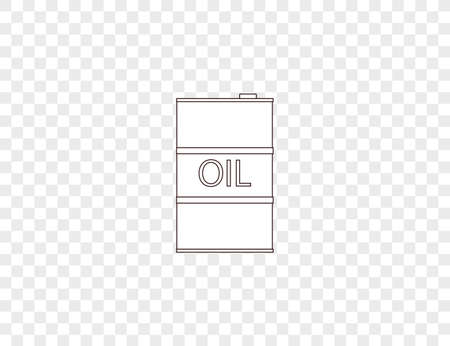 Barrel, industry, oil, petroleum icon. Vector illustration.のイラスト素材