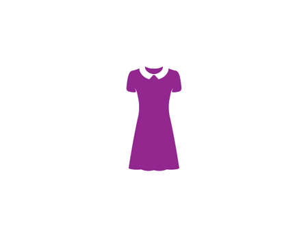 Dress, female dress, skirt icon. Vector illustration.のイラスト素材