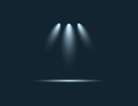 spotlight, shine illustration spot concertのイラスト素材