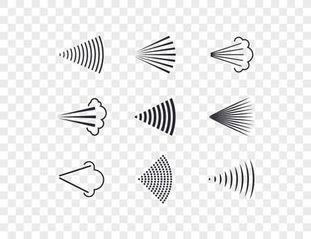 Vector illustration. Aerosol, bottle, spray icon Vector illustration Flat designのイラスト素材