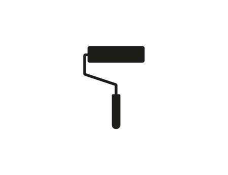 Vector illustration. Roller, paint roller iconのイラスト素材