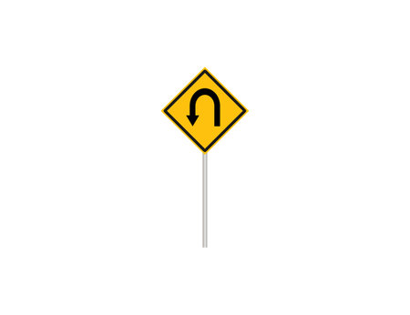 Arrow, direction, U Turn icon. Vector illustration.のイラスト素材