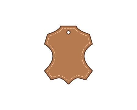 Leather, material icon. Vector illustration.のイラスト素材
