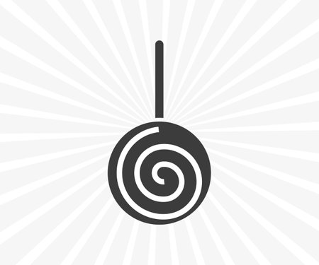 Hypnosis, spiral icon. Vector illustration.のイラスト素材