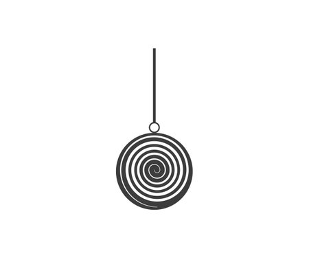 Hypnosis, spiral icon. Vector illustration.のイラスト素材