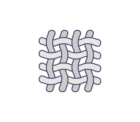Textile, fabric, cloth icon. Vector illustration.のイラスト素材