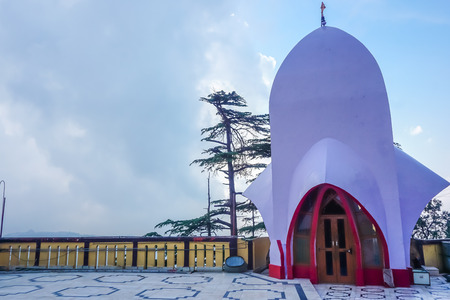 Hindu temple. Shimla, Indiaの写真素材