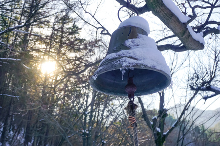 Lone Bell in South Koreaの写真素材