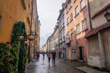 Warsaw, Poland - August 7, 2018: Warsaw Architectural Tourist Centerのeditorial素材
